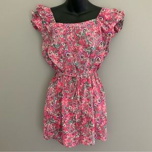 Jessica Simpson, size M, floral romper, NWT